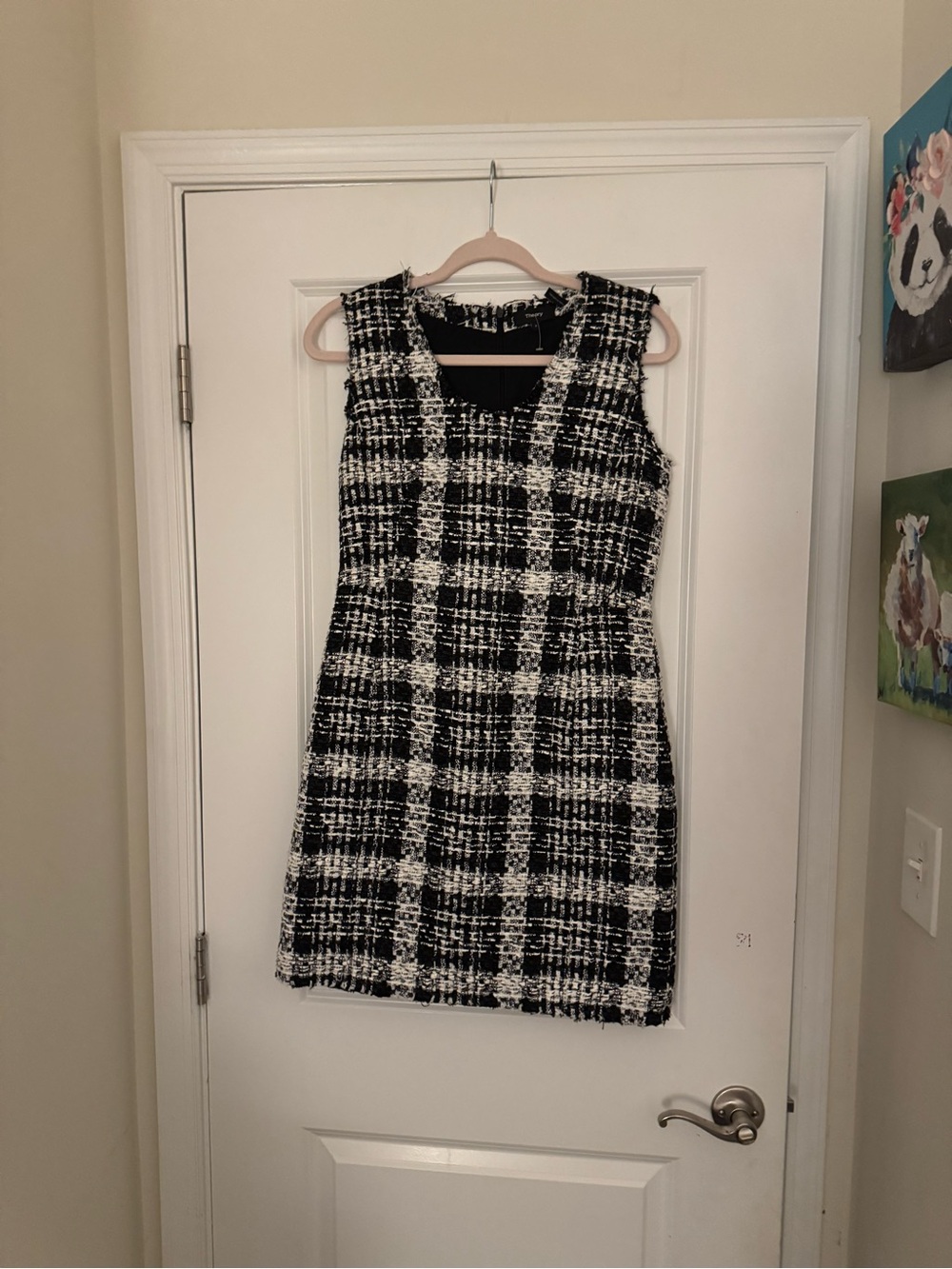 Theory tweed dress size 8
